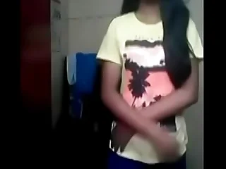 Teen doll hot bathroom MMS (Part 1)